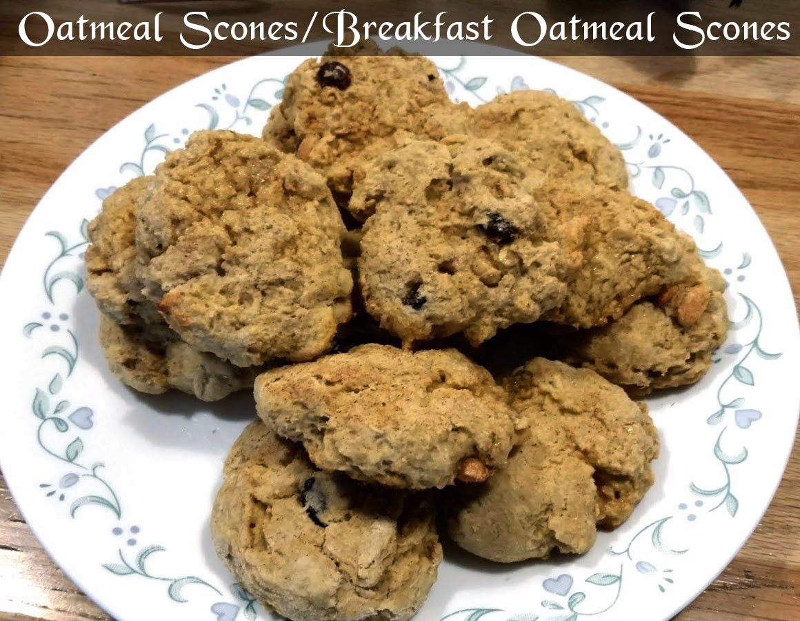 The Abbey's Kitchen Oatmeal Scones/Breakfast Oatmeal Scones