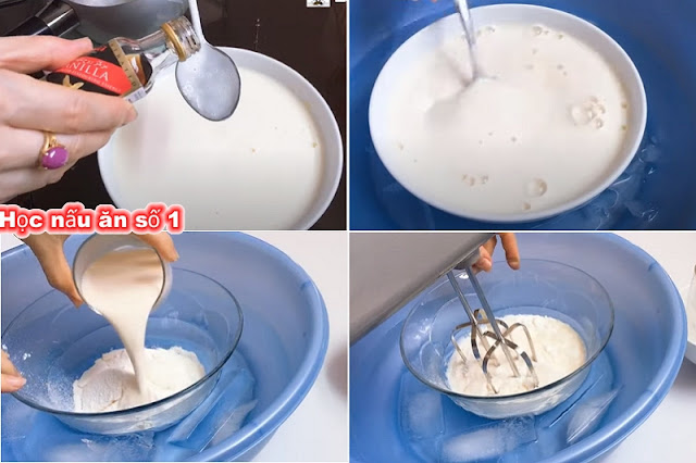 cách làm kem