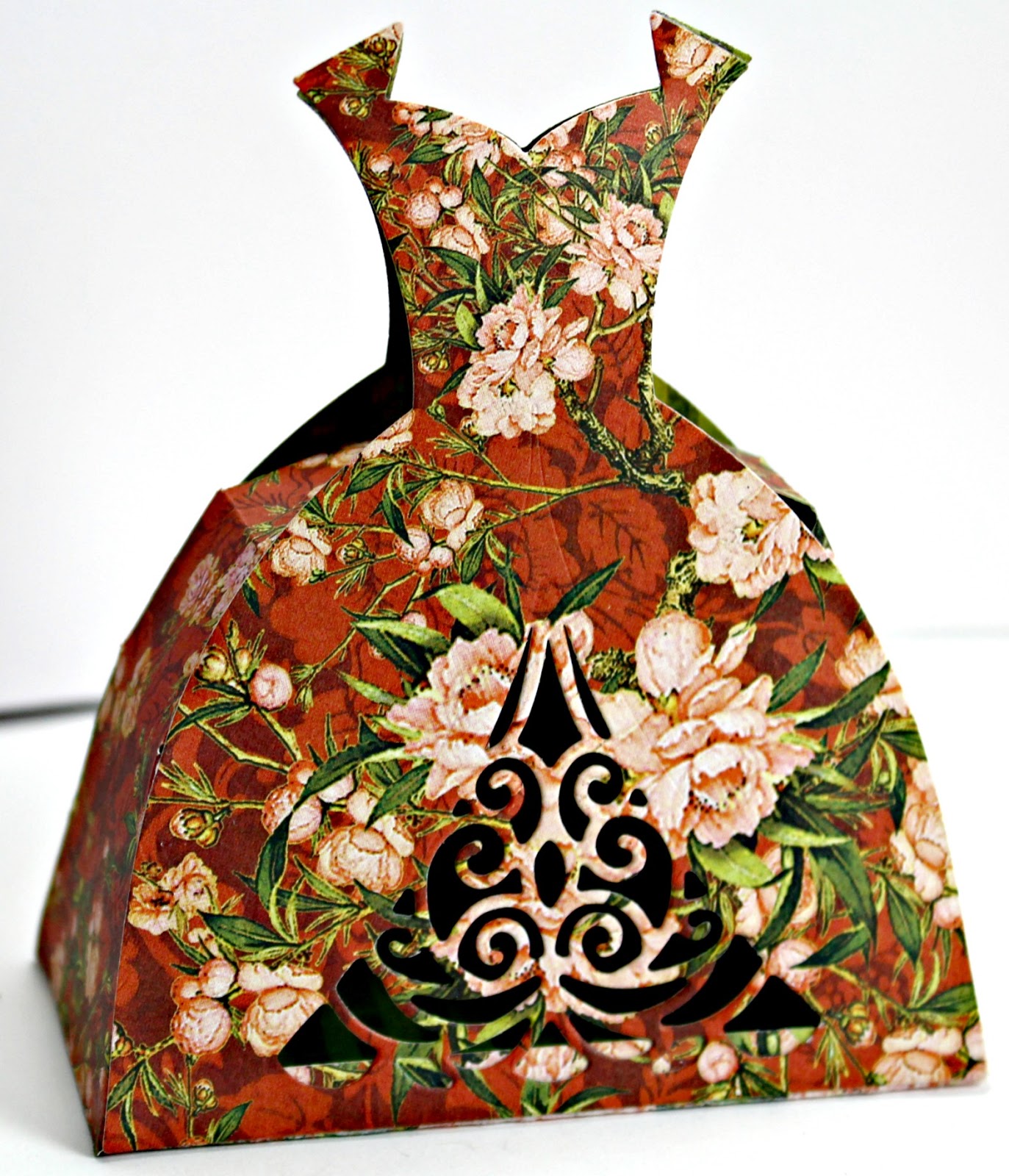 Pam Bray Designs A Girl with Flair Be What You Want to Be Dress Box