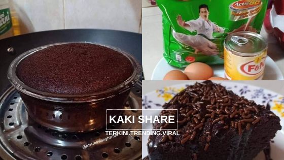 Milo cara buat kek Resepi Kek