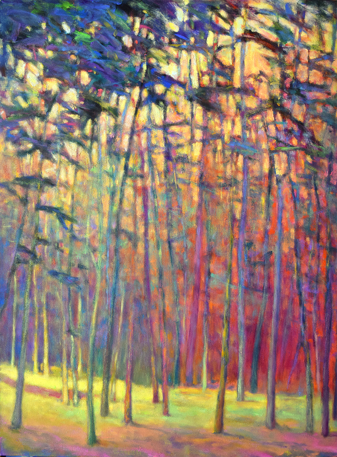 Ken Elliott / For the Color New Work Light Effects reworked. Oil on