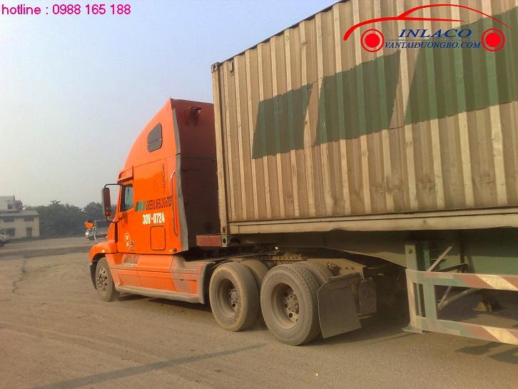 chở máy xúc,máy đào bắc nam giá rẻ: chở container 40 fit,20 fit ...