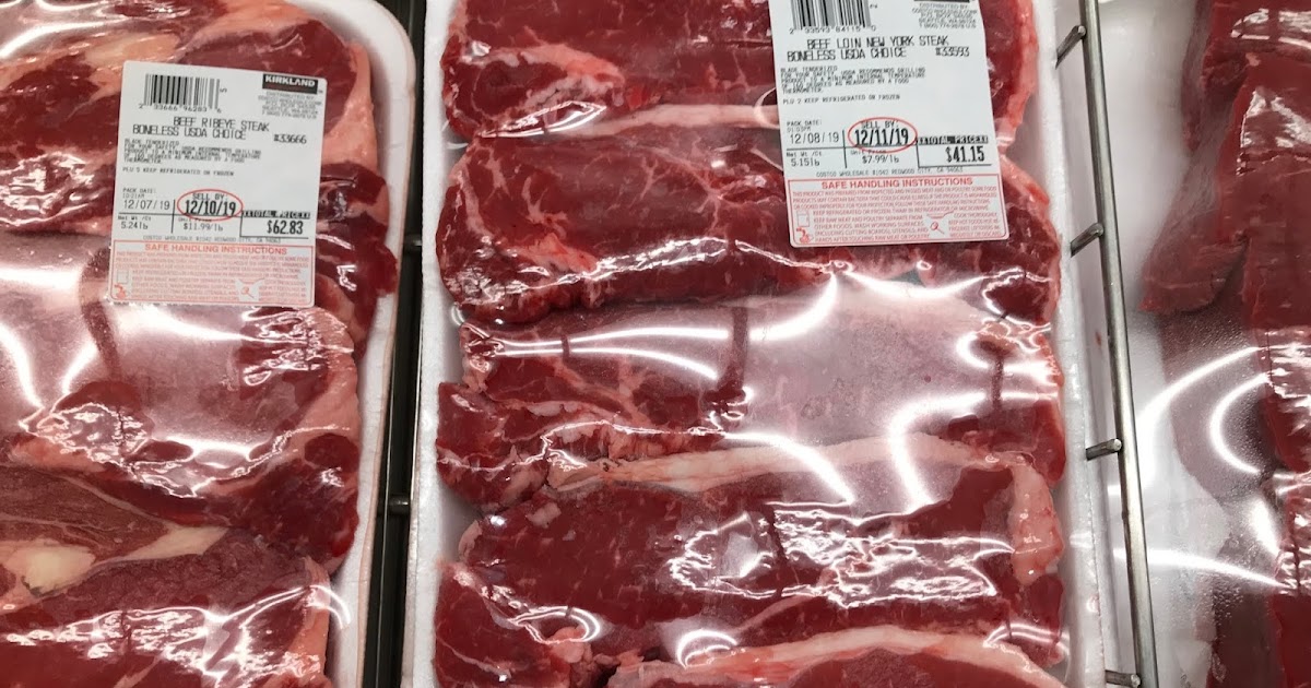 Kirkland Beef Loin New York Steak Costco Weekender