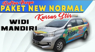 Harga paket belajar stir mobil widi mandiri