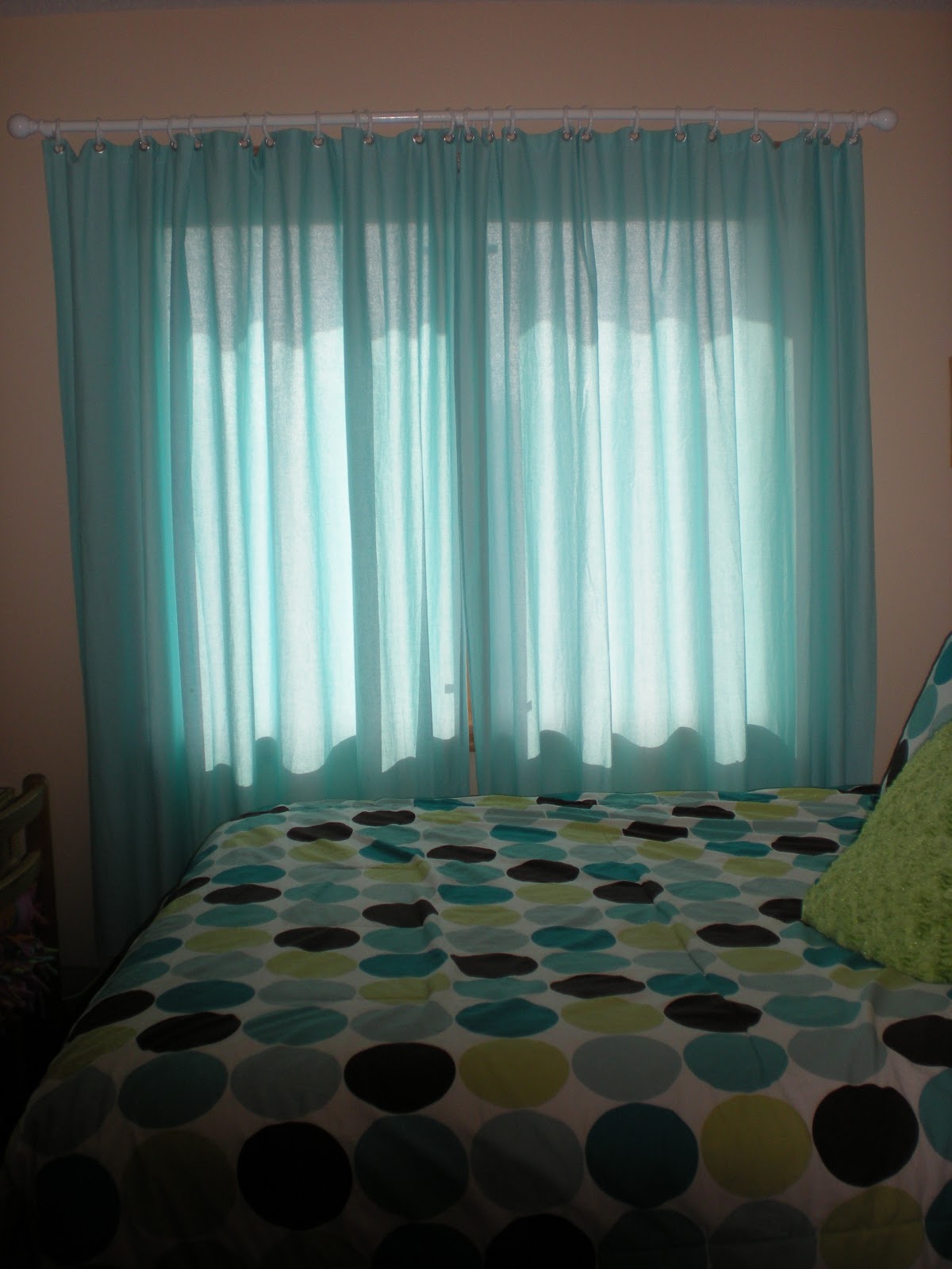 Natural Homemade Living Shower Curtain Window Treatment