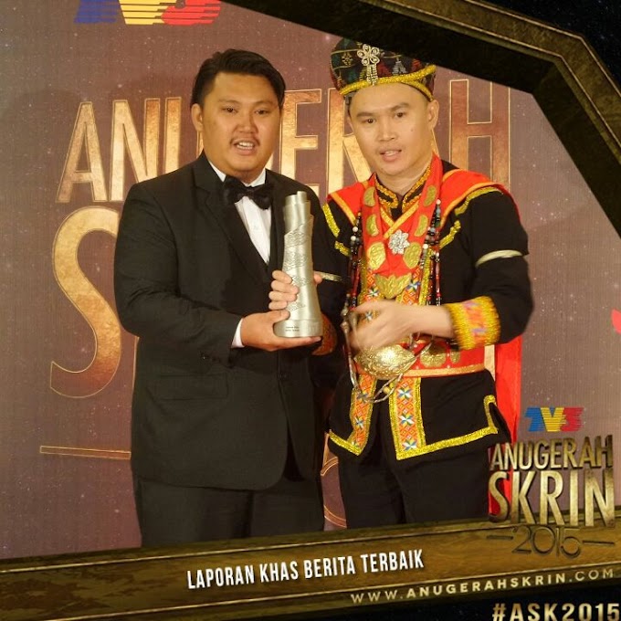 Tahniah RTM Sabah! Menang Kategori Laporan Khas Berita Terbaik Anugerah Skrin 2015. 