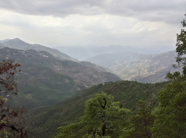 Mountain Range View from Lal Tibba - Landour