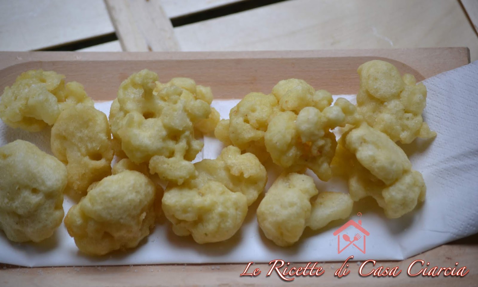 Le Ricette Di Casa Ciarcia Cavolfiori In Pastella Con Farina Di Riso