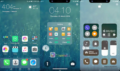 Download IOS 11 Pro Theme for EMUI 5.0 8.0 Huawei Themes hwt