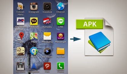 Backup Aplikasi Android yang Sudah Terinstall Menjadi File APK