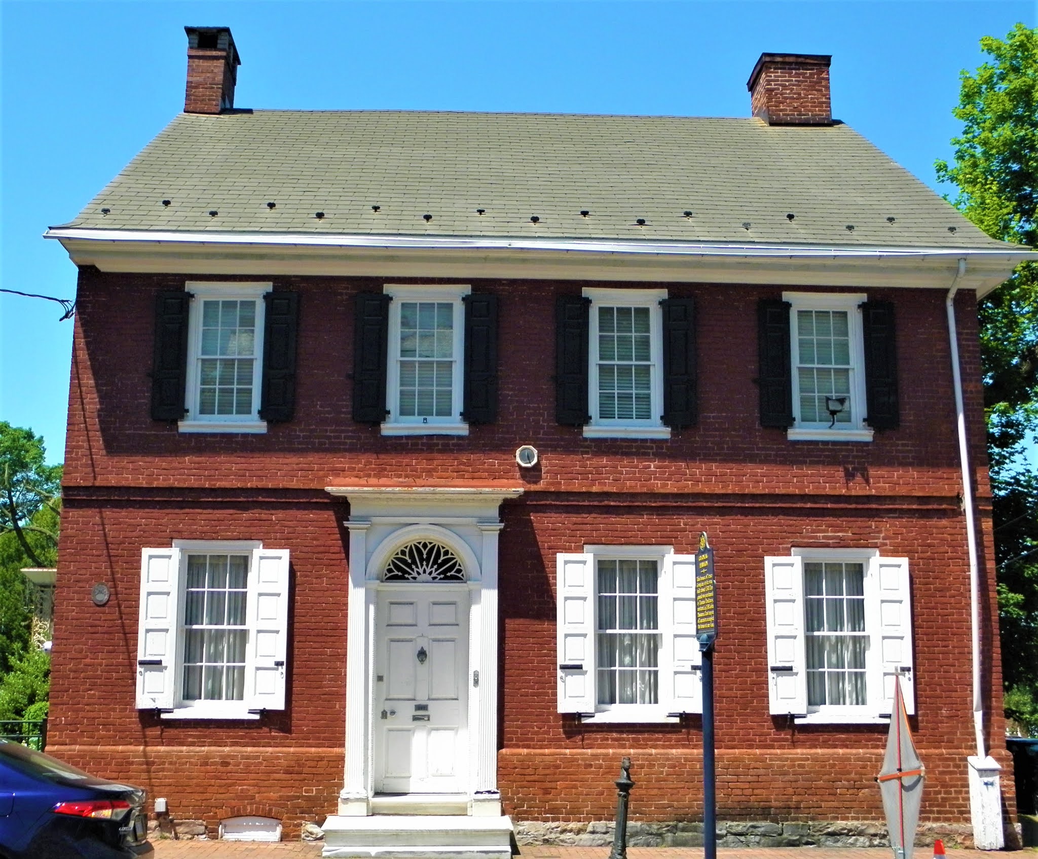 MarkerQuest Colonial Mansion, Lancaster, Lancaster County