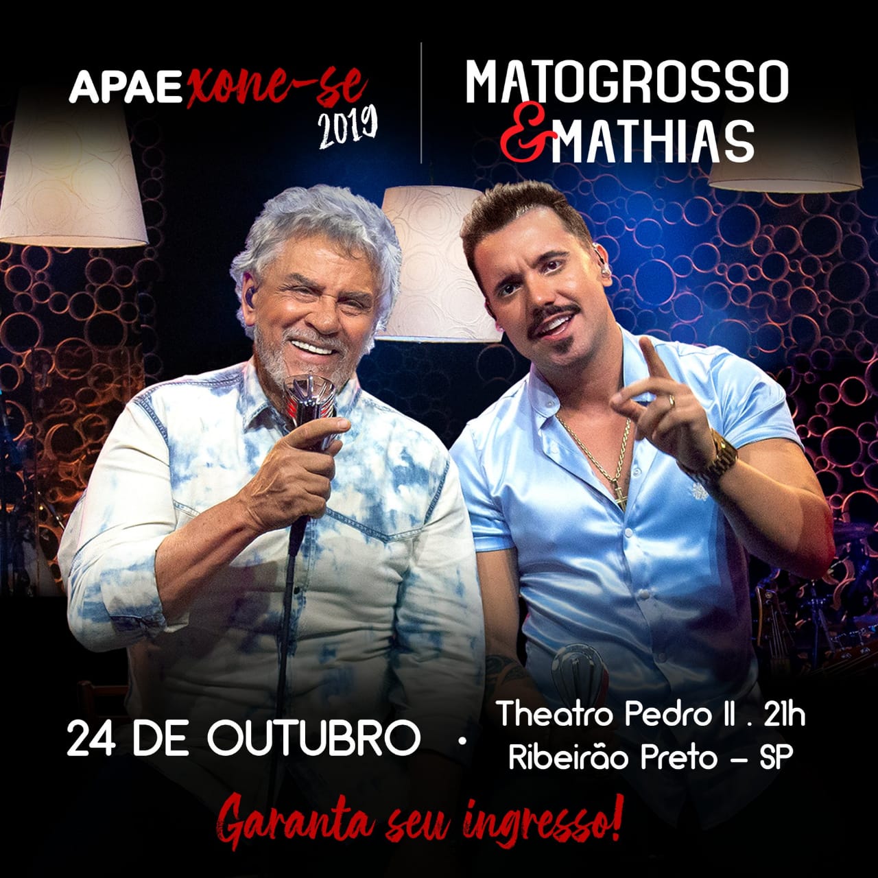 APAExonese apresenta Matogrosso & Mathias hoje