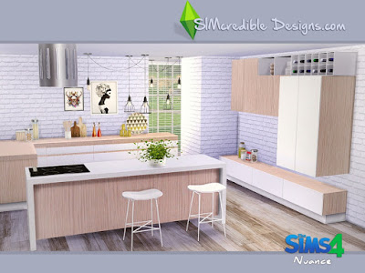 Кухня — наборы мебели и декора для Sims 4 со ссылками для скачивания