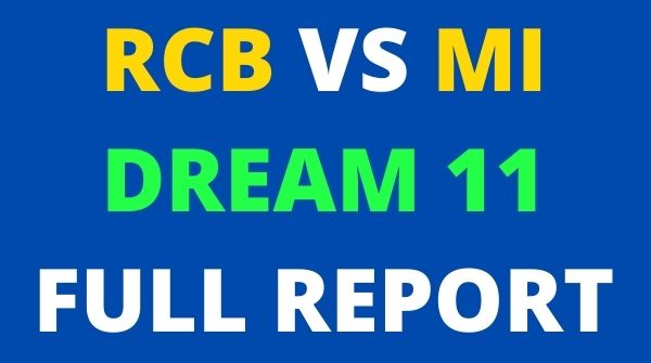 RCB vs MI IPL 2020 Dream11 Predictions: Royal Challengers Bangalore vs Mumbai Indian best XI – RCB vs MI LIVE at 7:30 PM RCB vs MI IPL 2020 Dream11 Predictions: Royal Challengers Bangalore vs Mumbai Indian best XI – RCB vs MI LIVE at 7:30 PM