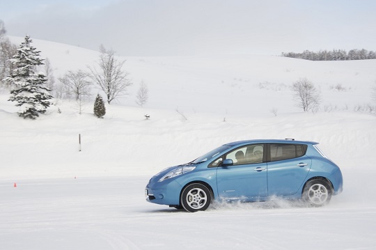 Nissan leaf range in winter #10