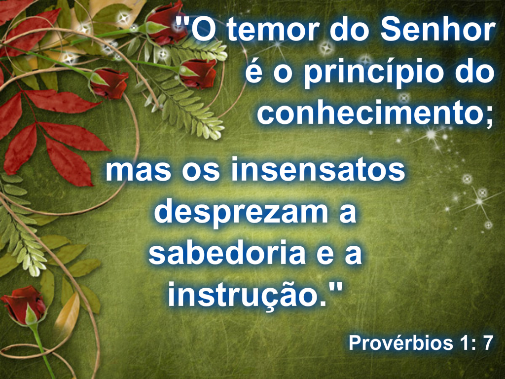 Prov rbios Prov rbios 1 7 O Temor Do Senhor prov-rbios-prov-rbios-1-7-o-temor-do-senhor