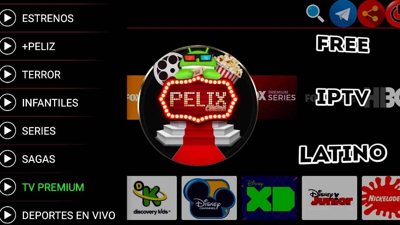 تطبيق لاتيني حصري لمشاهدة القنوات اللاتينية مجانا Pelix TV