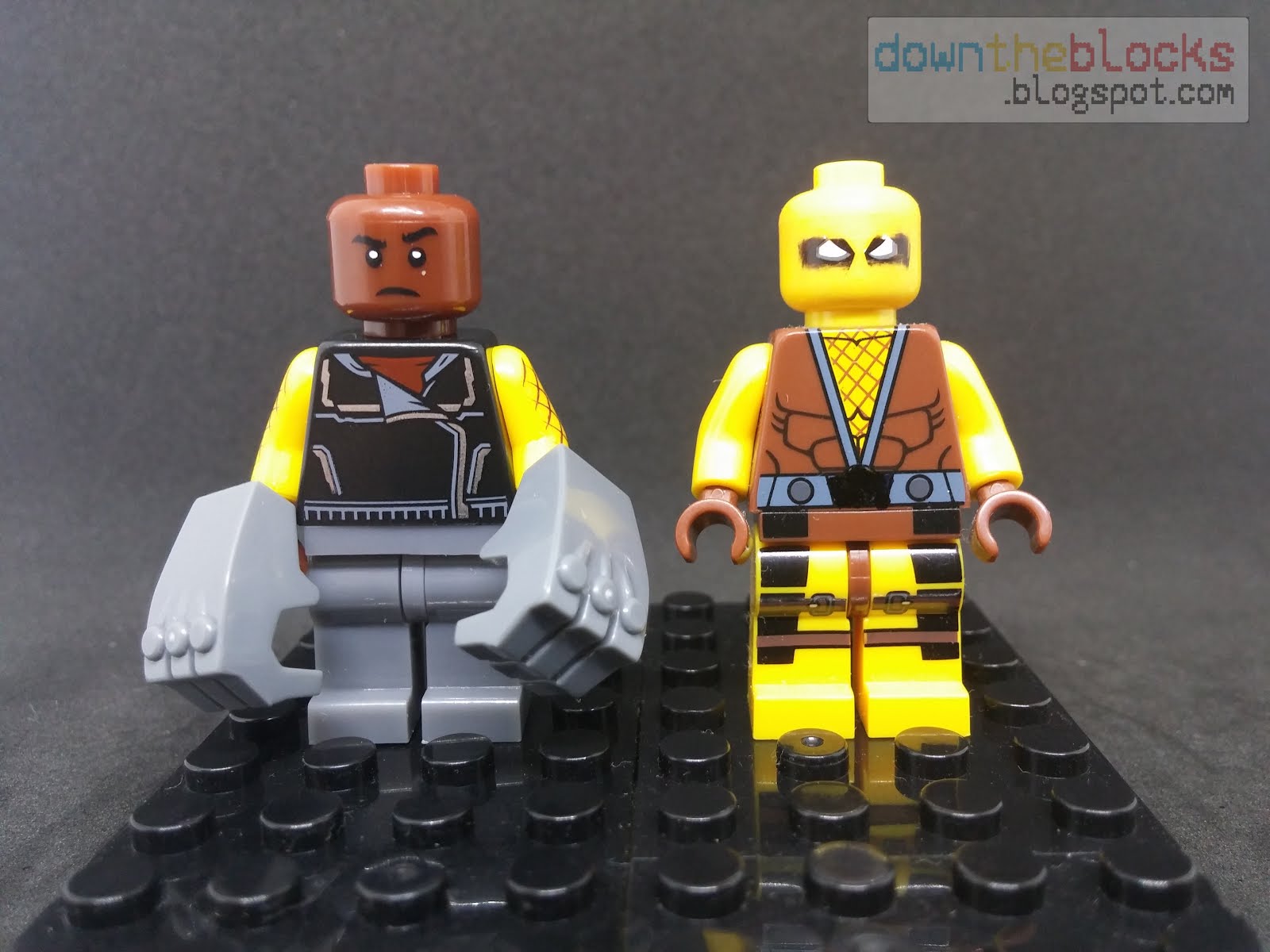 downtheblocks: Kopf KF926: Shocker from Spider-Man Homecoming Minifig Review