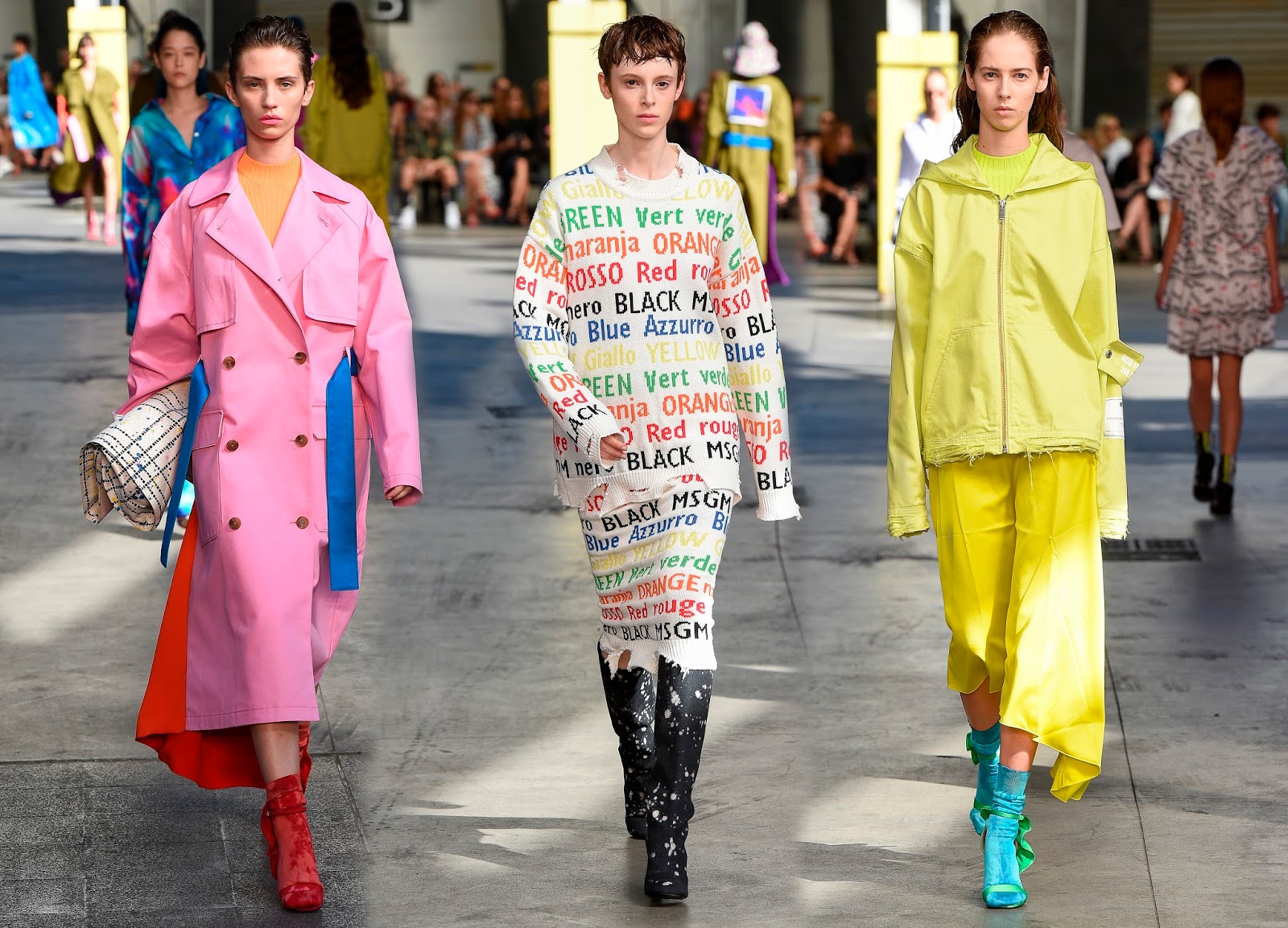 Watch - Spring msgm runway video dress - Spring msgm runway video