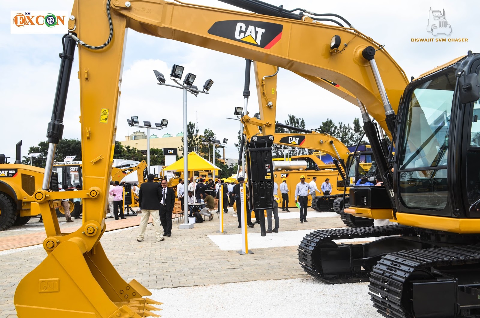 Caterpillar India Private Limited At Excon 2015 Bengaluru Part 4 Biswajit SVM Chaser