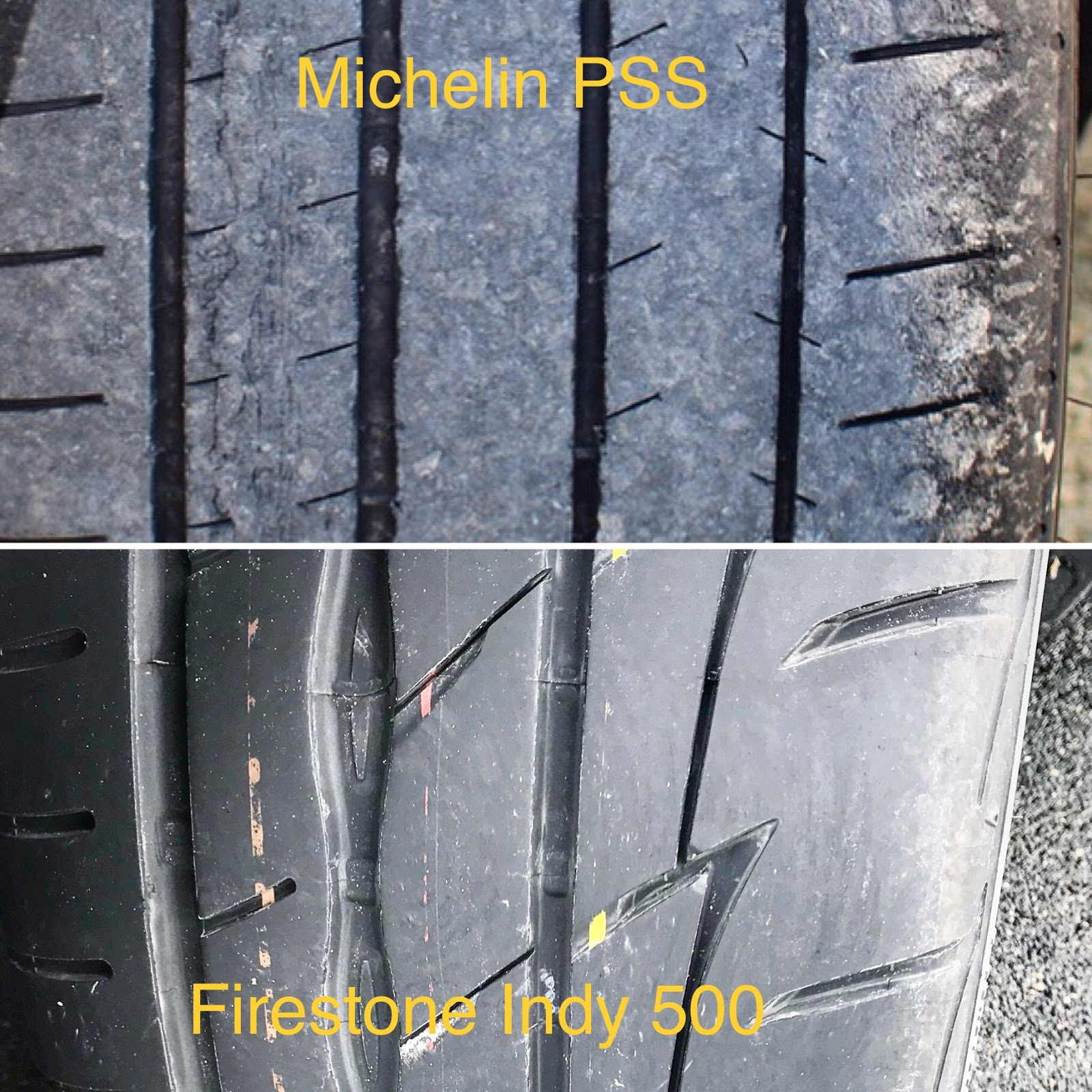Michelin Pilot Super Sports vs Firestone Firehawk Indy 500 Street Review