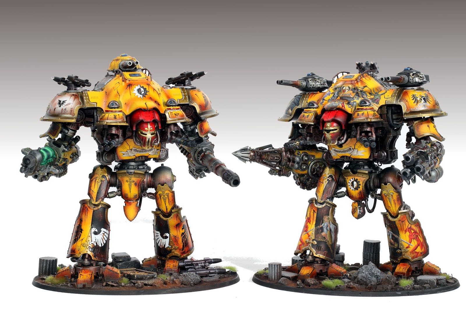 Showcase House Hawkshroud Imperial Knight Castellan and Valiant Tale