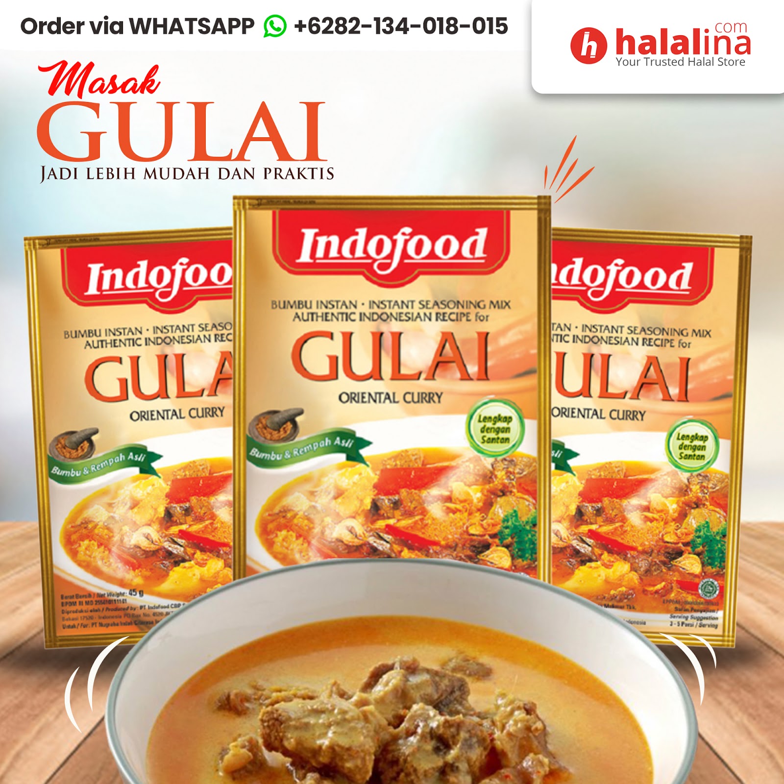 Halal Indonesian Food in Japan HALALINA Phone +62 82134018015 Halal