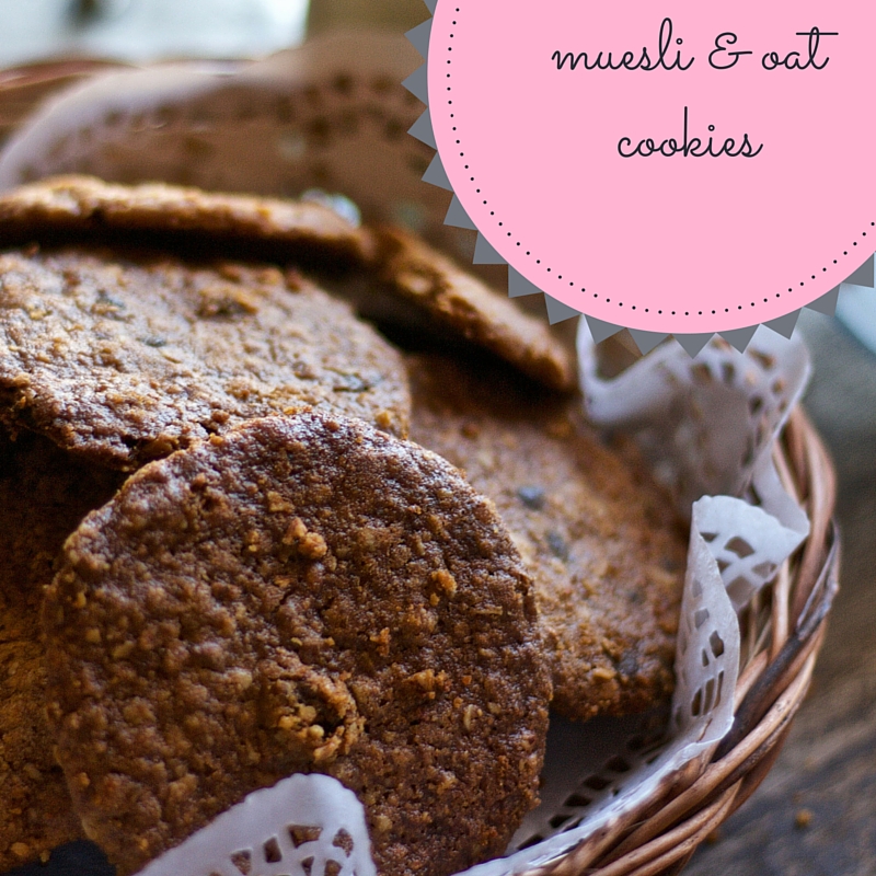 MUESLI AND OAT COOKIES Tryst with Taste