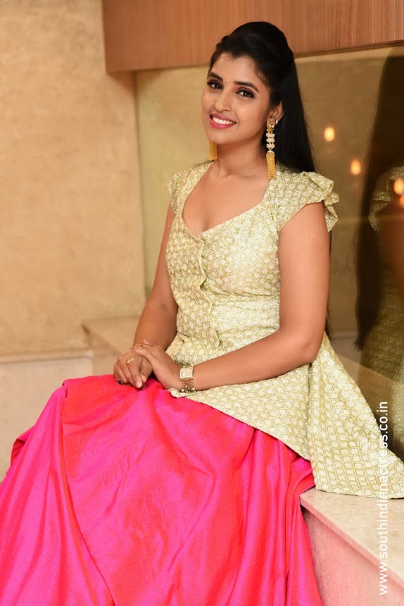 Anchor Syamala at Natakam Pre-Release Event