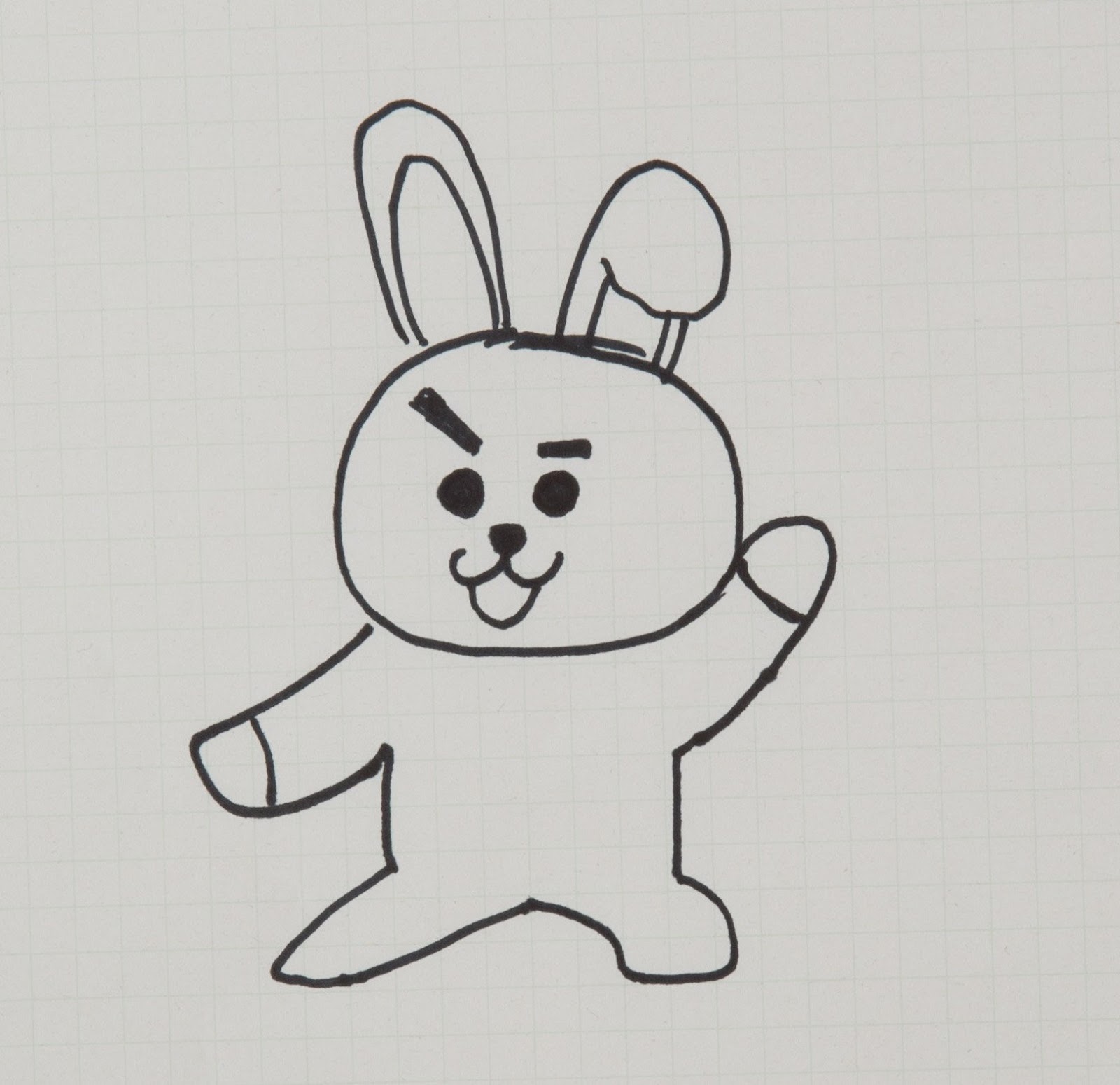 Gambar Sketsa Bt21 Cooky