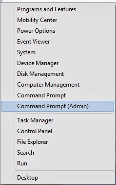 Ad hoc network Elevated command prompt