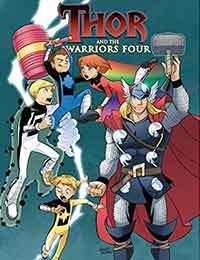 Thor and the Warriors Four Comic