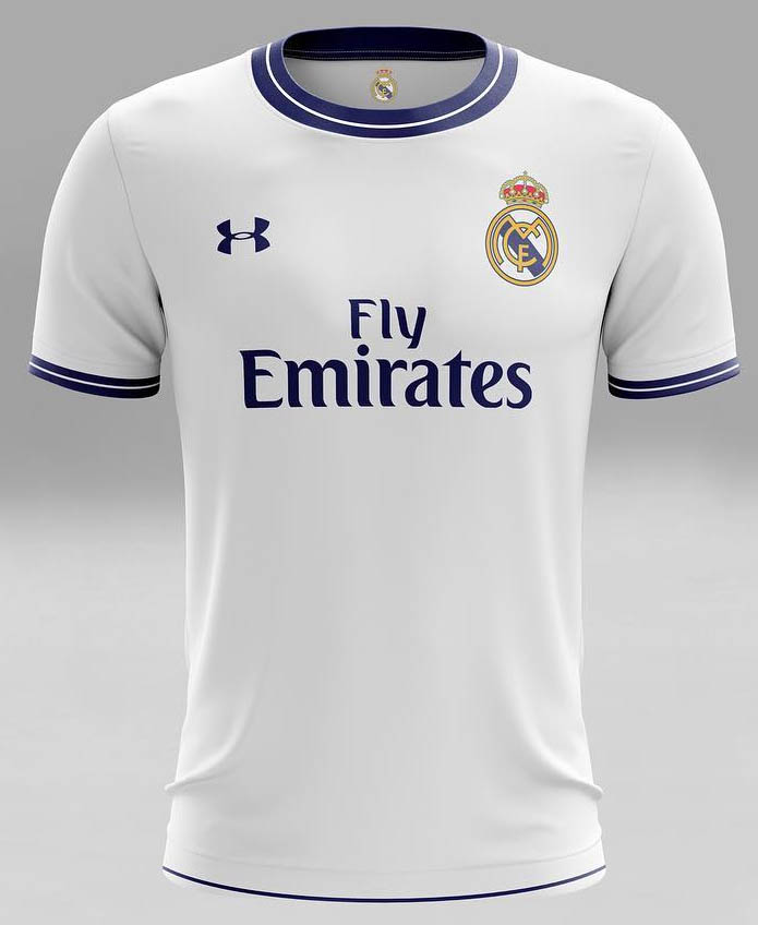 Under Armour Real Madrid 17-18 Concept Revealed - Headlines