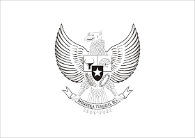 Vector Garuda Pancasila Hitam Putih Logo Download Gambar Gratis