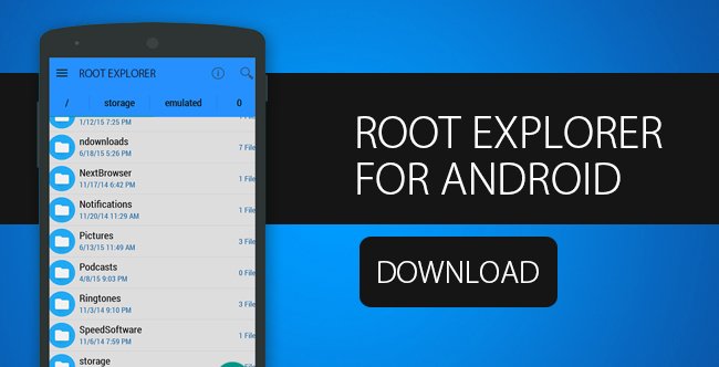 تطبيق روت اكسبلورر Root Explorer مدفوع للاندرويد