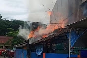 Saat Ramai-Ramainya, Rumah Makan di Kota Palopo Mengalami Kebakaran