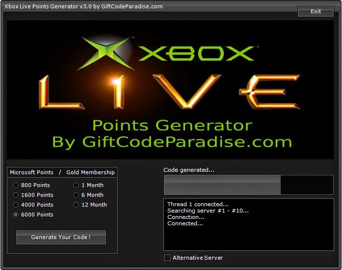 cheap xbox live codes: Xbox online services!