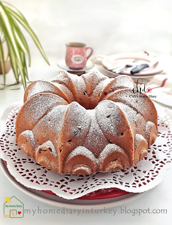 Cherry Pound Cake. Best recipe with Video | Çitra's Home Diary. #cherrycake #poundcake #coffeecake #cherryrecipeidea #kekbuahcherry #kirazlıkek #kirazlikek #resepbuttercake #fruitcake