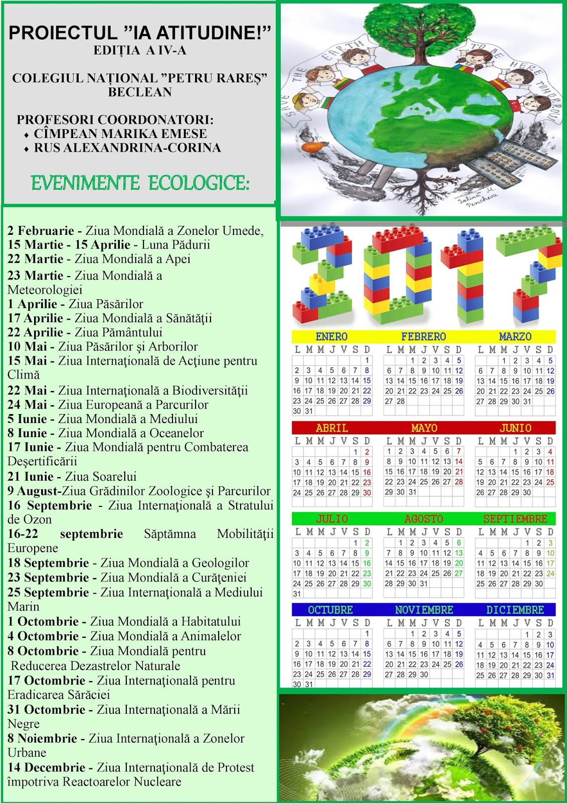 IA ATITUDINE! Activitatea 2 Calendarul ECO