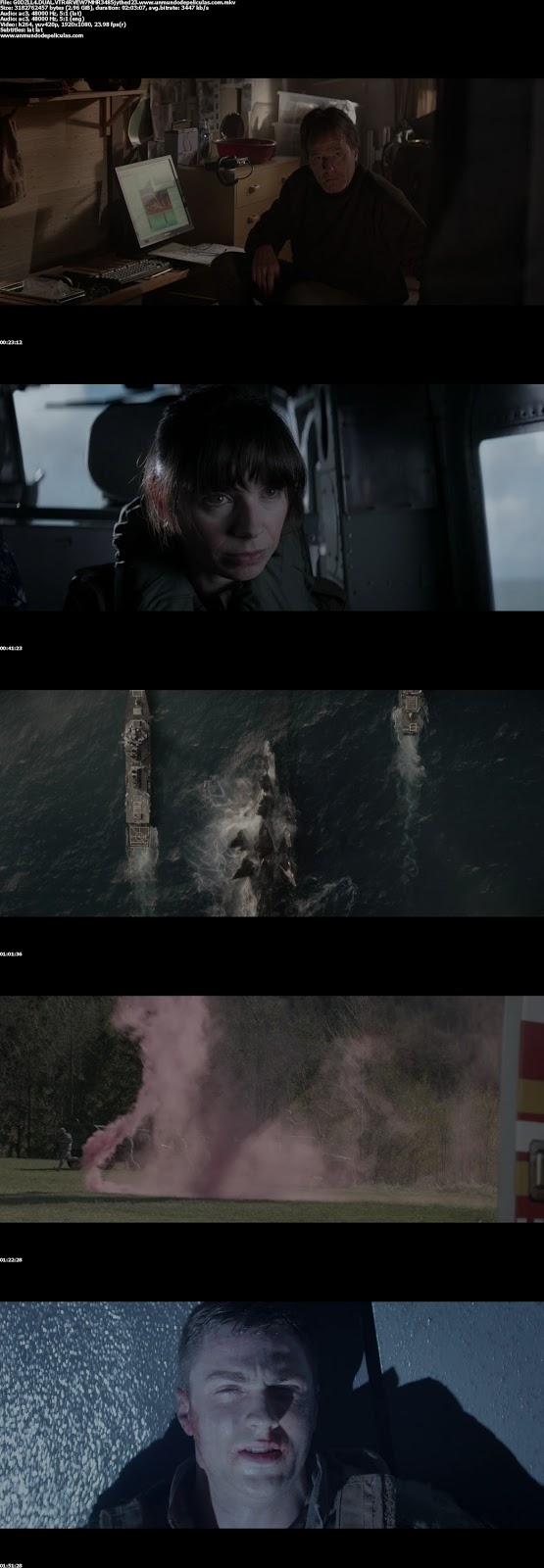 Capturas de la película.