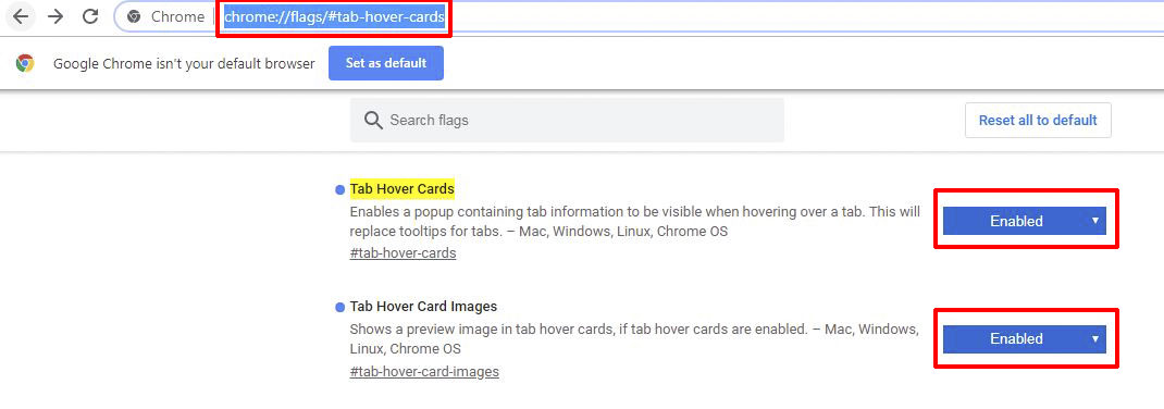 Hướng dẫn sử dụng Tab Hover Google Chrome