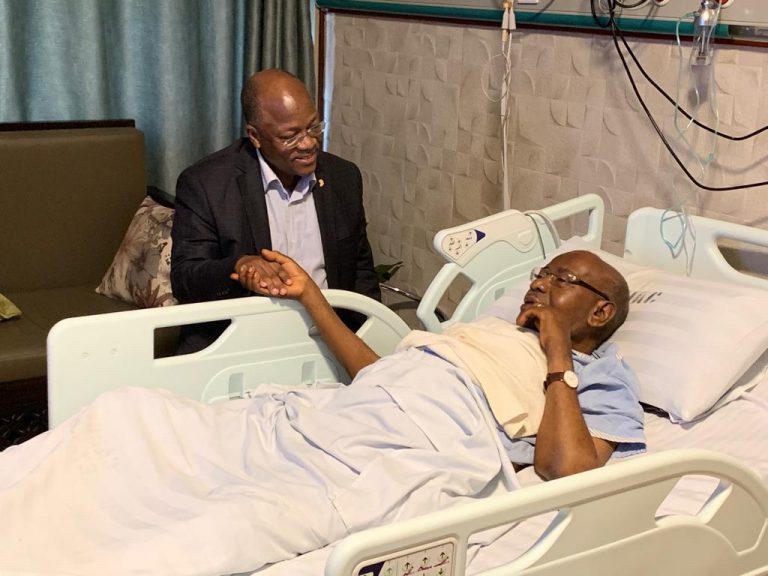 RAIS MAGUFULI AMJULI HALI MKURUGENZI MKUU MSTAAFU WA IDARA YA USALAMA