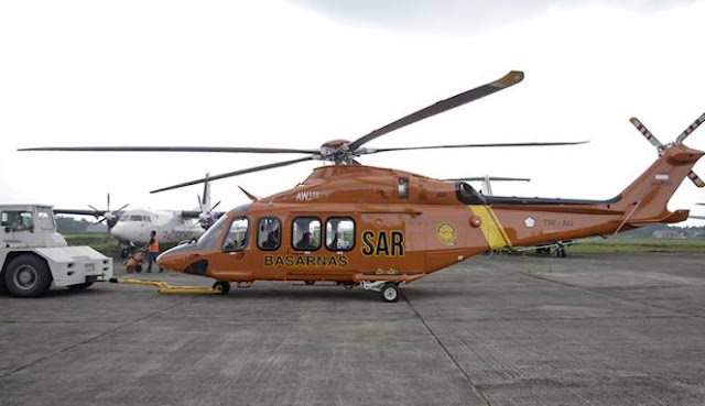 Foto - Foto Helikopter Baru Milik Basarnas