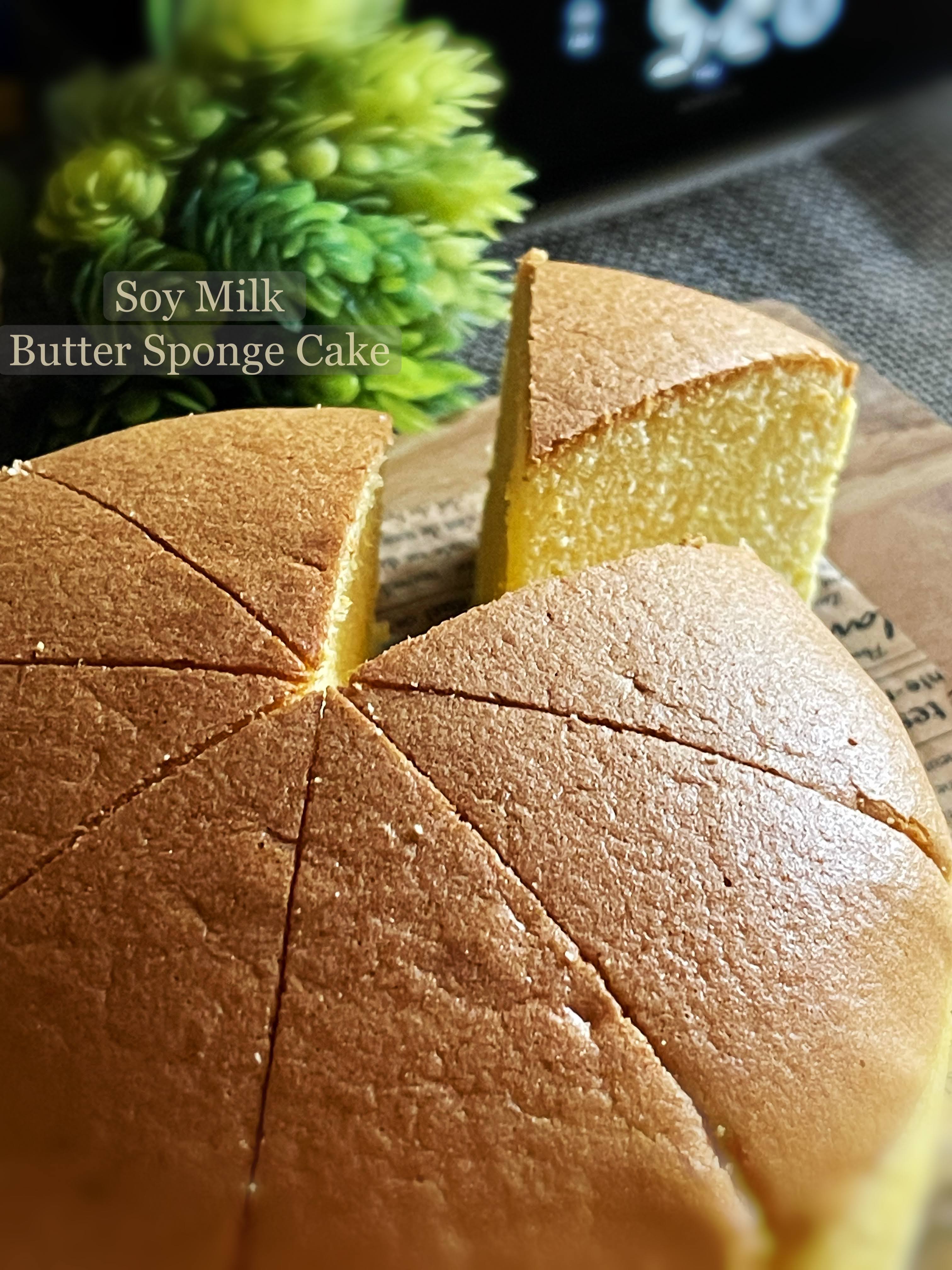 My Mind Patch Soy Milk Butter Sponge Cake