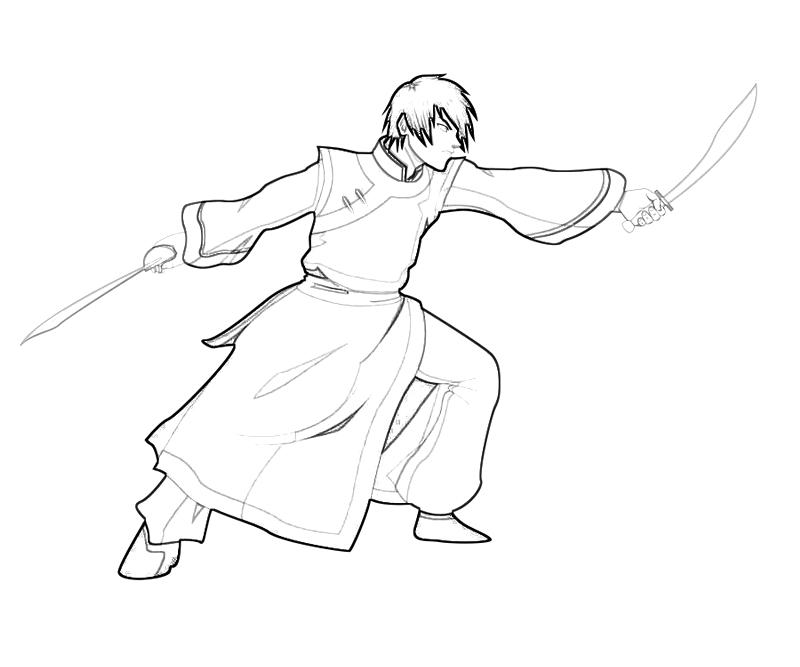 zuko coloring pages - photo #24