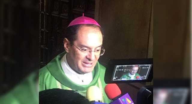La Iglesia Católica ora por los gobernantes para que mejoren la seguridad: Felipe Pozos