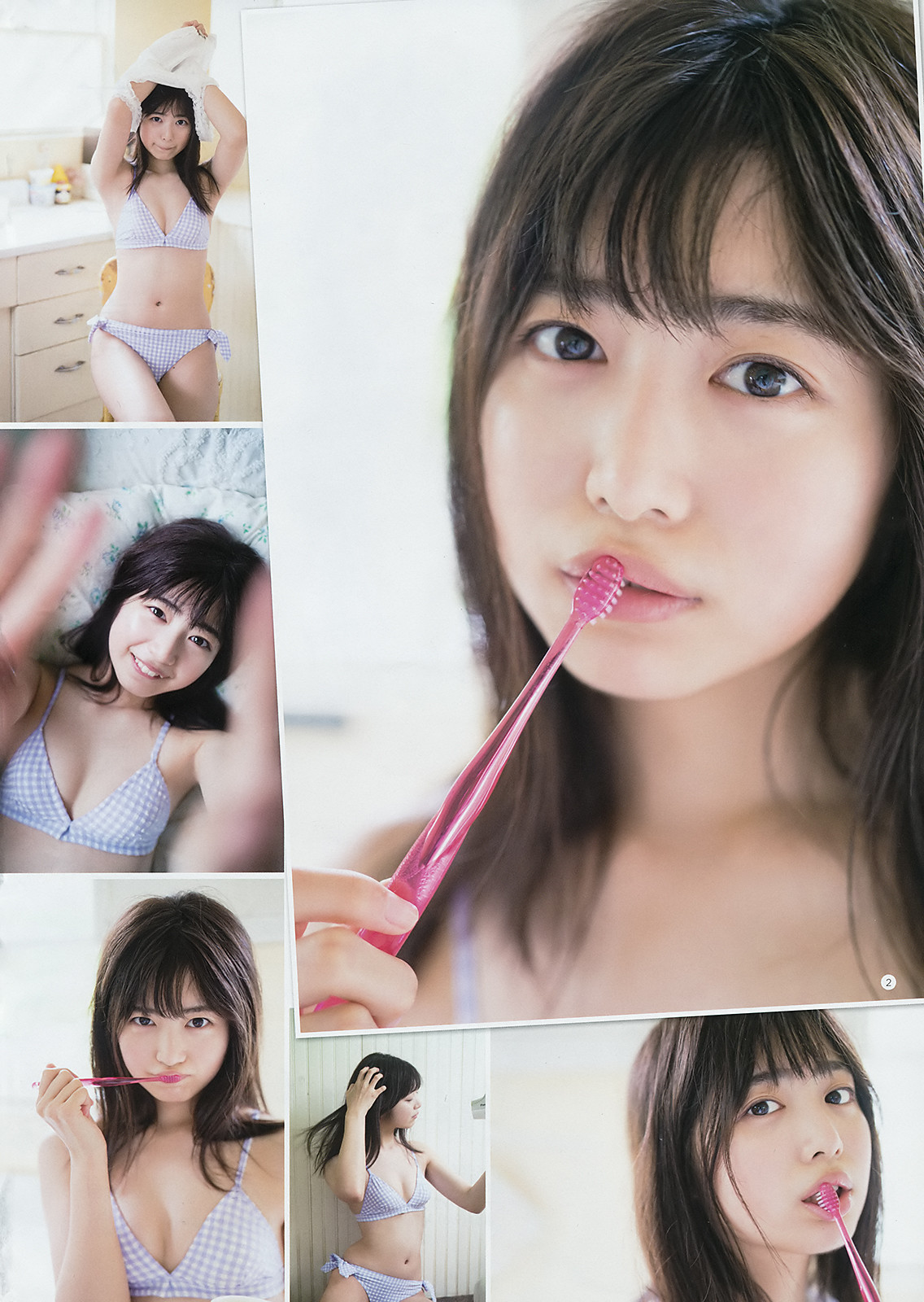 Rio Yoshida 吉田莉桜, Young Gangan 2019 No.18 (ヤングガンガン 2019年18号)