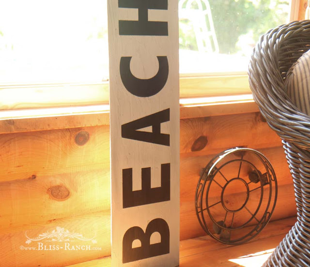 Beach Sign, Bliss-Ranch.com