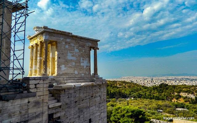 Templo de Atena Niké na Acrópole de Atenas