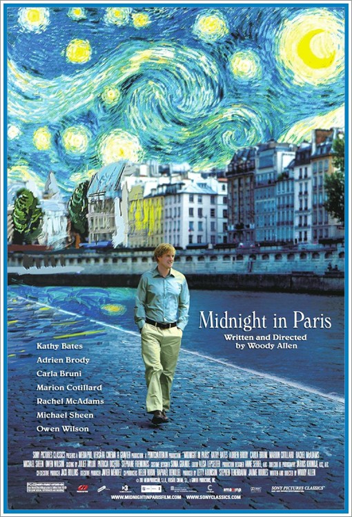Midnight in Paris Poster Affiche